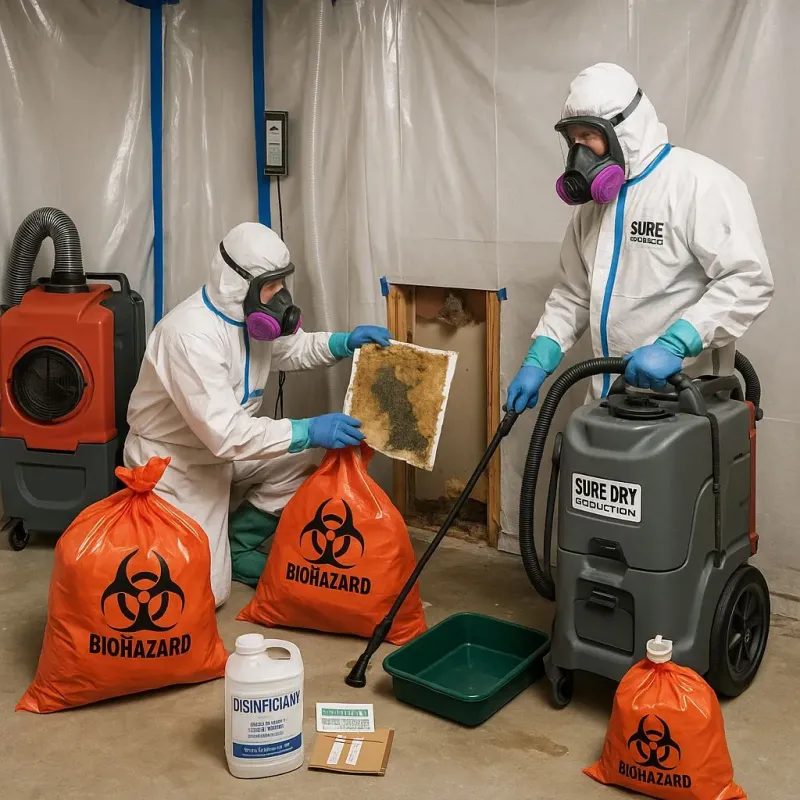 Contaminated Water Handling Protocols process in Walled Lake, MI